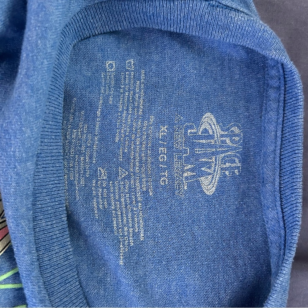 Welcome to Space Jam Boys Blue Tee Shirt Size XL - Picture 3 of 3